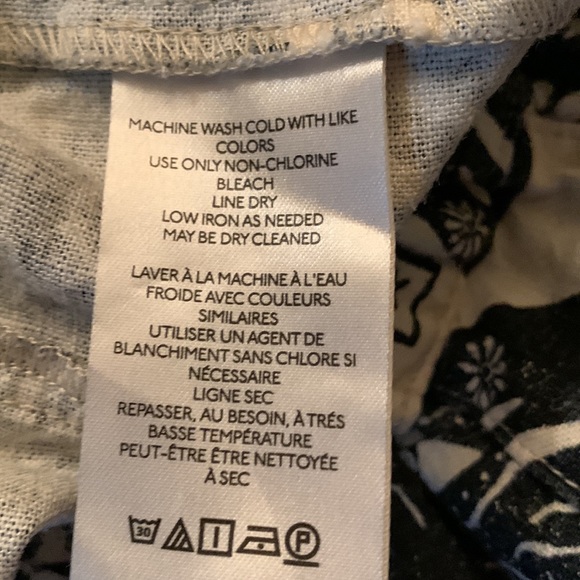 Anthropologie Pilcro (The Cottage) Draw String- Large Side Front and Back Pocket - Picture 9 of 10